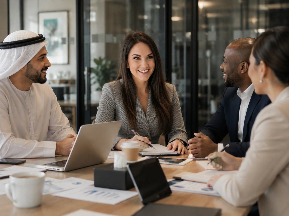 CCG: a multicultural leadership team in discussion